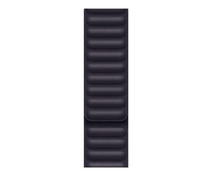 Pasek do smartwatchy Apple Pasek z karbowanej skóry w kolorze atramentowym 41 mm M/L